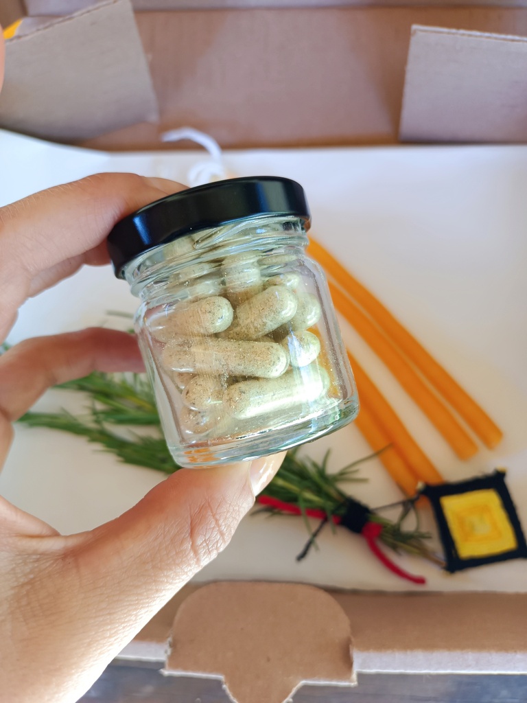 Kit de 1 mes Micro Dosis de Psilocibina con Cacao y Hongos Adaptógenos