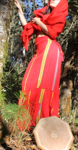 Falda de Santa Martha